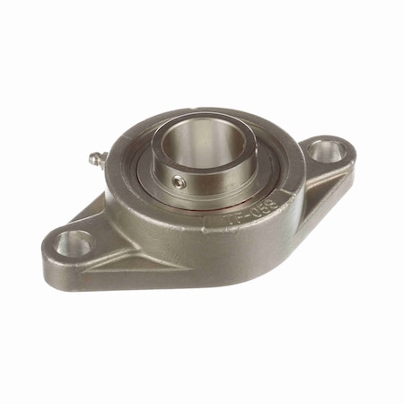 Browning Mounted Stainless Steel Two Bolt Flange Ball Bearing, SF2S-S220S SF2S-S220S